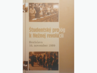 Študentský prológ k Nežnej revolúcii